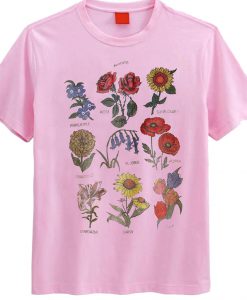 Blooms Flower T Shirt