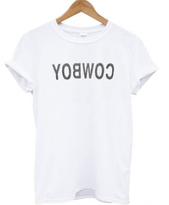 Cowboy Font T Shirt