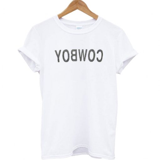 Cowboy Font T Shirt