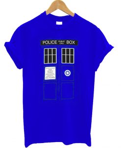 Doctor Who Police Call Box T Shirt