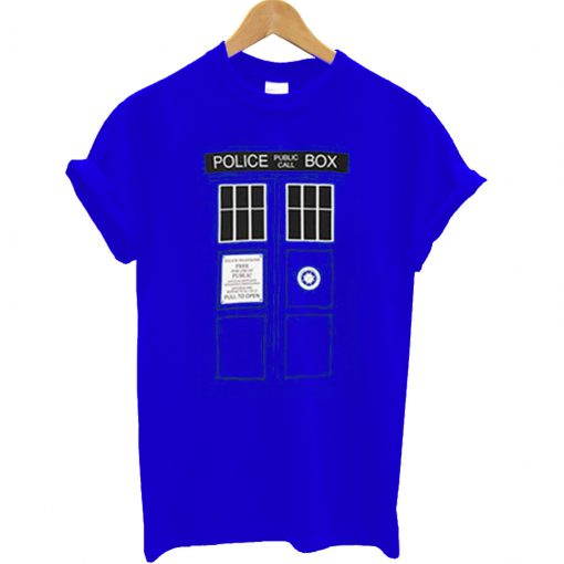 Doctor Who Police Call Box T Shirt