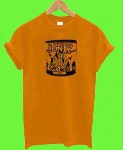 Honey The Dandy Warhols Gold Yellow T shirt