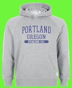 Portland Oregon Est 1951 Hoodie