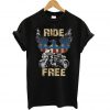 Ride America Free T Shirt