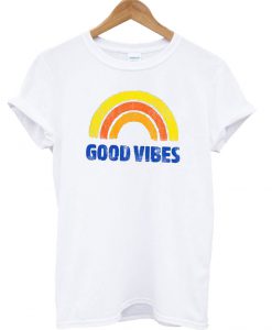 Good Vibes Rainbow T Shirt