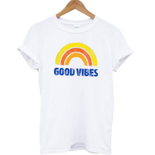 Good Vibes Rainbow T Shirt