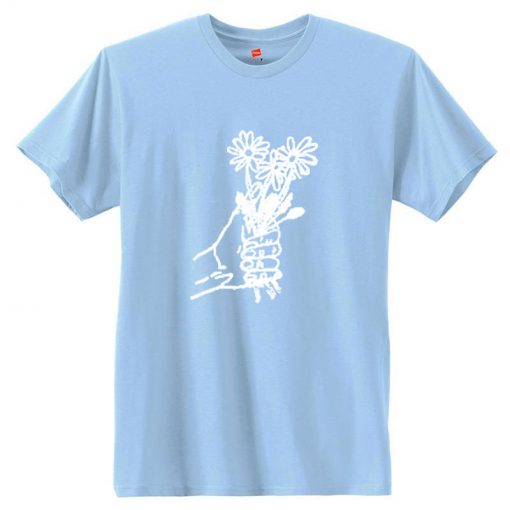 Hold Flowers New T Shirt
