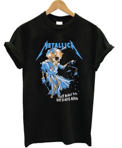 Metallica Their Money Tips Her Scales Again T Shirt