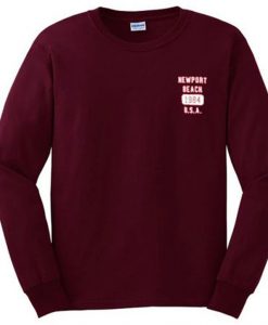 Newport Beach 1984 USA Sweatshirt