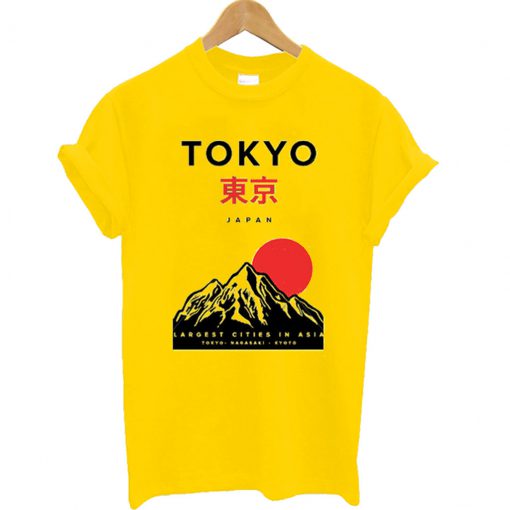 Tokyo Japan Mountain Fuji T Shirt