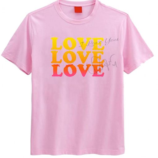 Triple Love T Shirt