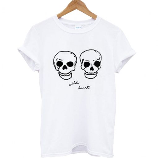 Wild Heart Skulls T Shirt