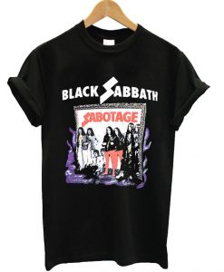 Black Sabbath Sabotage T Shirt