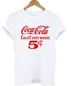 Coca-cola Cold Everywhere T Shirt