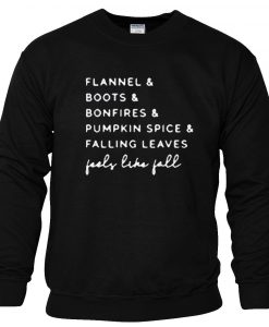 Flannel Boots And Bonfires Sweatshirt