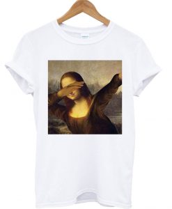 Mona Lisa Dabbing T Shirt