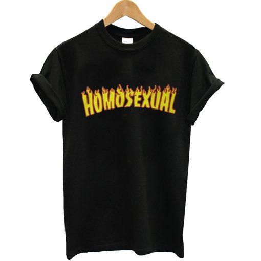 Homosexual Thrasher Flame T Shirt