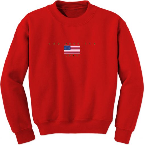 Los Angeles Flag USA 1984 Sweatshirt