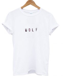 Wolf Font T Shirt