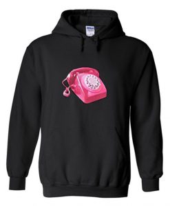 Pink Telephone Hoodie