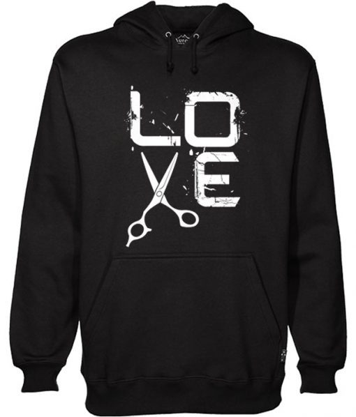 Shear Love Hair Stylist Hoodie