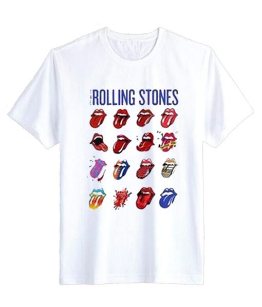 Rolling Stones Stadium Tongue Tour T Shirt