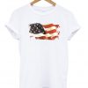 Iron On American Flag T Shirt