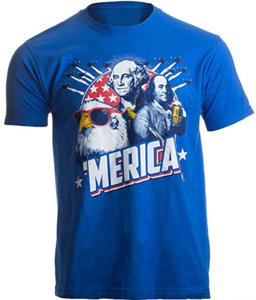 Merica USA Patriotic American Party Patriot T Shirt