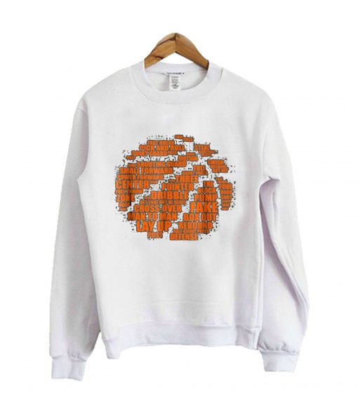 Basketball orange Sweatshirt