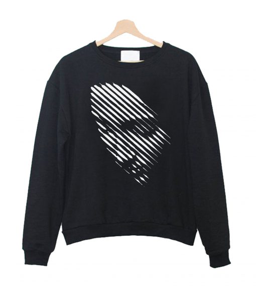 Face Lines Sweatshirt