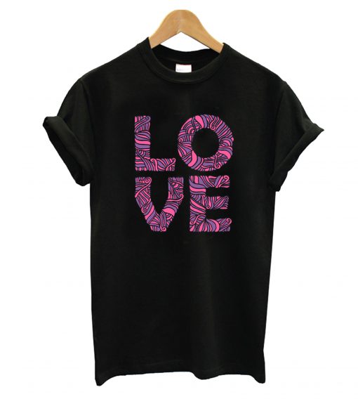 Hand Drawing Love T-Shirt