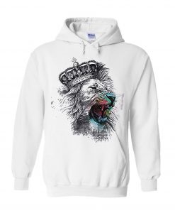 Lion Printed Hoodie