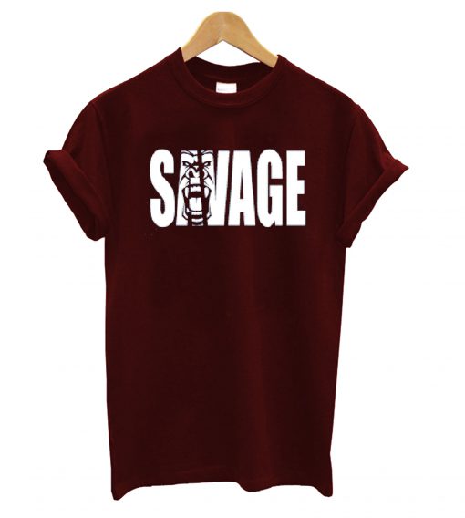 Savage Maroon T-Shirt