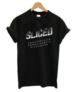 Sliced Font T-Shirt