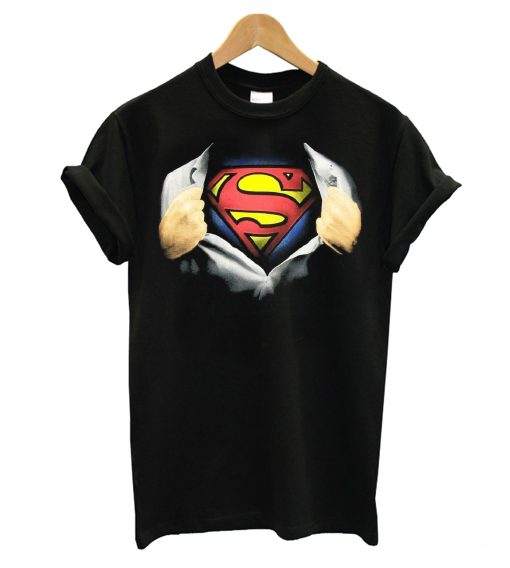 Superman Ripping Open T-Shirt