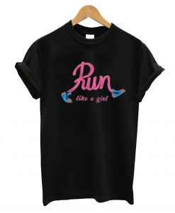 Cute Runner Girls T-Shirt