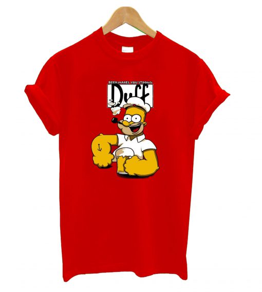 Homer Popeye T-Shirt
