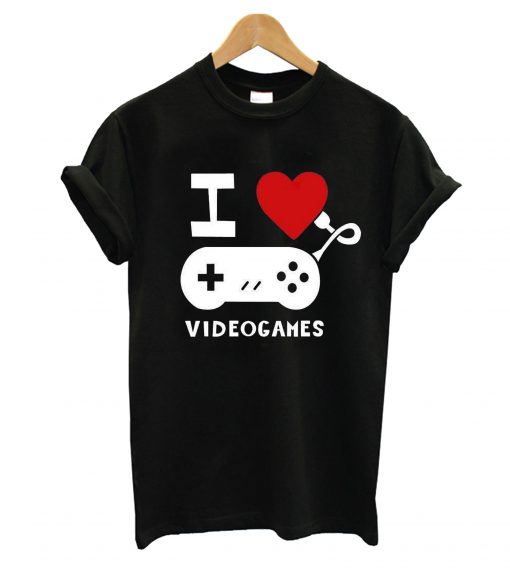 I Love Videogames T-Shirt