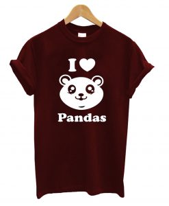 I Love's Panda T-Shirt