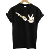 Johnny Bravo Black T-Shirt