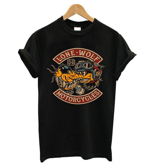 Lone Wolf Motorcycle T-Shirt