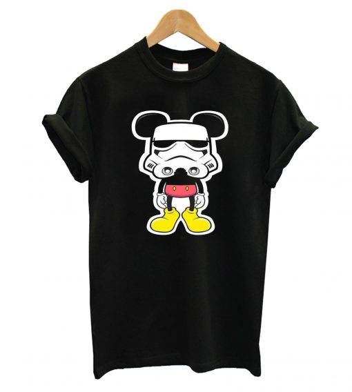 Mickey On Mask T-Shirt