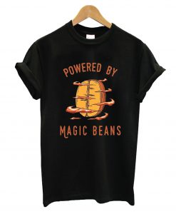 Powered By Magic Beans Coffee T-Shirt