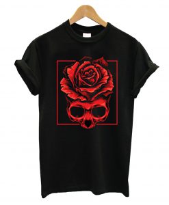 Red Skull Roses T-Shirt