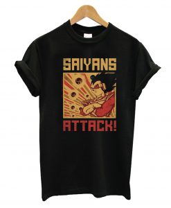 Saiyans Attack T-Shirt