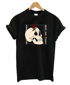 Skull And Flower T-Shirt