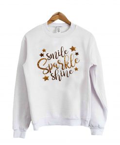 Smile Sparkle Sweatshirt