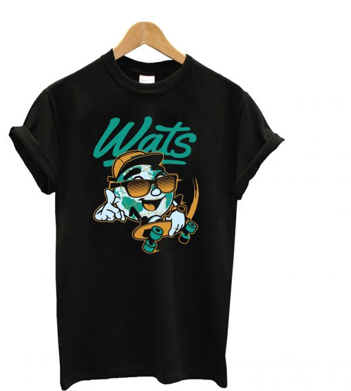 Wats Skateboard T-Shirt