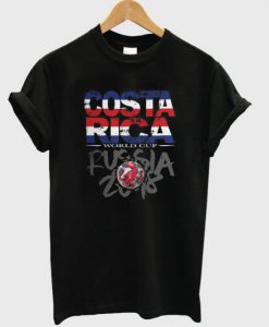 World Cup Football 2018 Russia Costa Rica T-Shirt