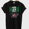 World Cup Football 2018 Russia Nigeria T-Shirt